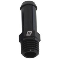 Male NPT to Barb Straight Adapter 1/16" to 1/4"