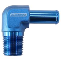 Male NPT to 90 Deg AN Hose Barb