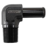 Male NPT to 90 Deg AN Hose Barb