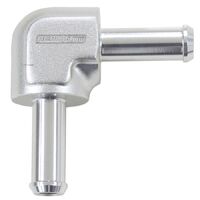 90 Barb To Barb Hose Joiner - Silver