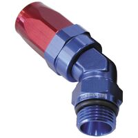 ORB Taper Swivel 45 Hose End -6 ORB to -6AN