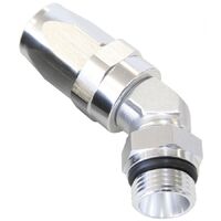 ORB Taper Swivel 45 Hose End -12 ORB to -10AN