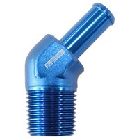 Male NPT to 45 AN Hose Barb