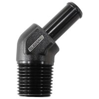 Male NPT to 45 AN Hose Barb