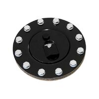 Billet Fuel Cell Cap Assembly (Black)