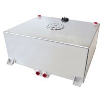 Aluminium 20 Gallon (76L) Fuel Cell with Cavity/Sump & Fuel Sender