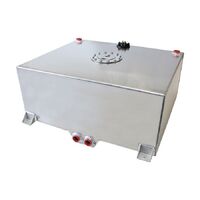 Aluminium 25 Gallon (95L) Fuel Cell with Cavity/Sump & Fuel Sender