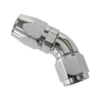 880 Elite Series Full Flow Cutter Swivel 45 Hose End -12AN