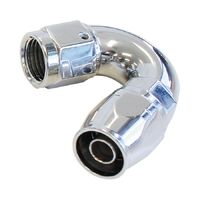 880 Elite Series Full Flow Cutter Swivel 150 Hose End -6AN
