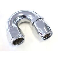 880 Elite Series Full Flow Cutter Swivel 180 Hose End -10AN