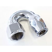 880 Elite Series Full Flow Cutter Swivel 180 Hose End -12AN