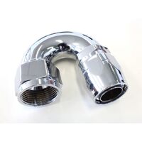880 Elite Series Full Flow Cutter Swivel 180 Hose End -16AN