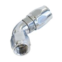 880 Elite Series Full Flow Cutter Swivel 60 Hose End -6AN