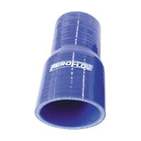 Gloss Blue Straight Silicone Reducer / Expander Hose 1-1/4" (32mm) to 1-1/8" (28mm) I.D