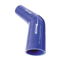 Gloss Blue 45 Silicone Reducer / Expander Hose 2-3/4" (70mm) to 2" (51mm) I.D