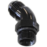 45 ORB to Male AN Full Flow Adapter -16 ORB to -12AN