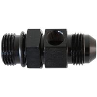 10ORB to -10AN Extension with 1/8" Port