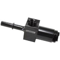 Push-On 5/16" Female to Male EFI Fuel Fitting - Black