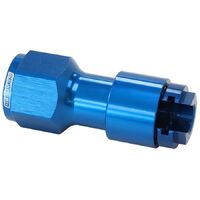 Push-On 5/16" Female EFI Fuel Fitting - Blue