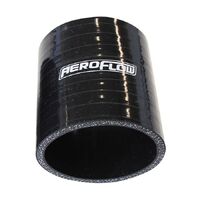 Gloss Black Straight Silicone Hose 7/8" (22mm) I.D