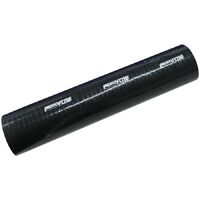 Gloss Black Straight Silicone Hose 7/8" (22mm) I.D