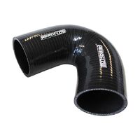 Gloss Black 135 Silicone Elbow Hose 2" (51mm) I.D