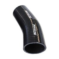 Gloss Black 23 Silicone Elbow Hose 3-1/8" (79mm) I.D
