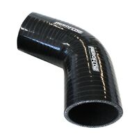 Gloss Black 67 Silicone Elbow Hose 2" (51mm) I.D