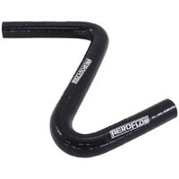 Gloss Black Silicone Z Bend Heater Hose 5/8" (16mm) I.D