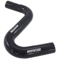 Gloss Black Silicone Z Bend Heater Hose 1-1/4" (32mm) I.D