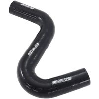 Gloss Black Silicone Z Bend Heater Hose 1-1/2" (38mm) I.D