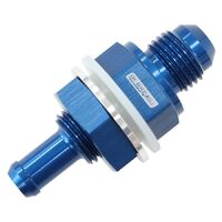Fuel Cell Bulkhead Fitting -6AN to 3/8" Barb
