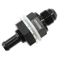 Fuel Cell Bulkhead Fitting -6AN to 3/8" Barb