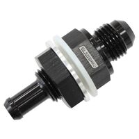 Fuel Cell Bulkhead Fitting -8AN to 1/2" Barb