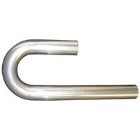 Stainless Steel 180 Mandrel J Bend