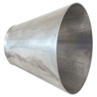 2-1/2" to 5" 304 Stainless Steel Transition Cone