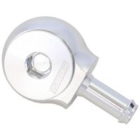 90 Low Profile -6ORB to 3/8" Barb
