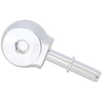 90 Low Profile -10ORB to EFI Push On 3/8" Barb