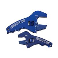 Adjustable Grip AN Wrench Kit, Blue