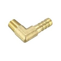 BPP 1/8NPT to Barb Hose Tail 5mm 90 Degree BRASS