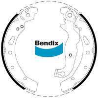 Bendix BS5022 Brake Shoe