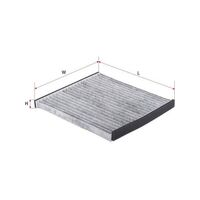 Sakura Carbon Activated Cabin Air Filter CAC-1102