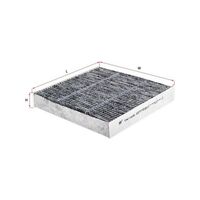 Sakura Carbon Activated Cabin Air Filter CAC-1605