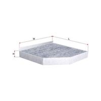 Sakura Carbon Activated Cabin Air Filter CAC-31970