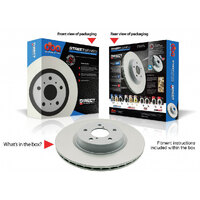 Standard Rear Rotors PAIR (Ralliart CJ)