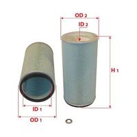 Sakura Air Filter [ref Ryco HDA5334]