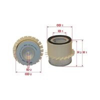 Sakura Finned Air Filter
