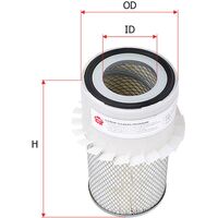 Sakura Finned Air Filter