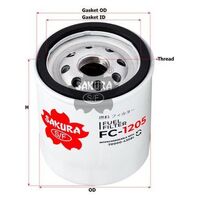 Sakura Spin-On Fuel Filter FC-1205