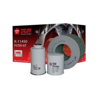 Sakura Filter Kit Oil Air Fuel For Toyota Landcruiser HDJ80R 5/90-5/95 K-11450